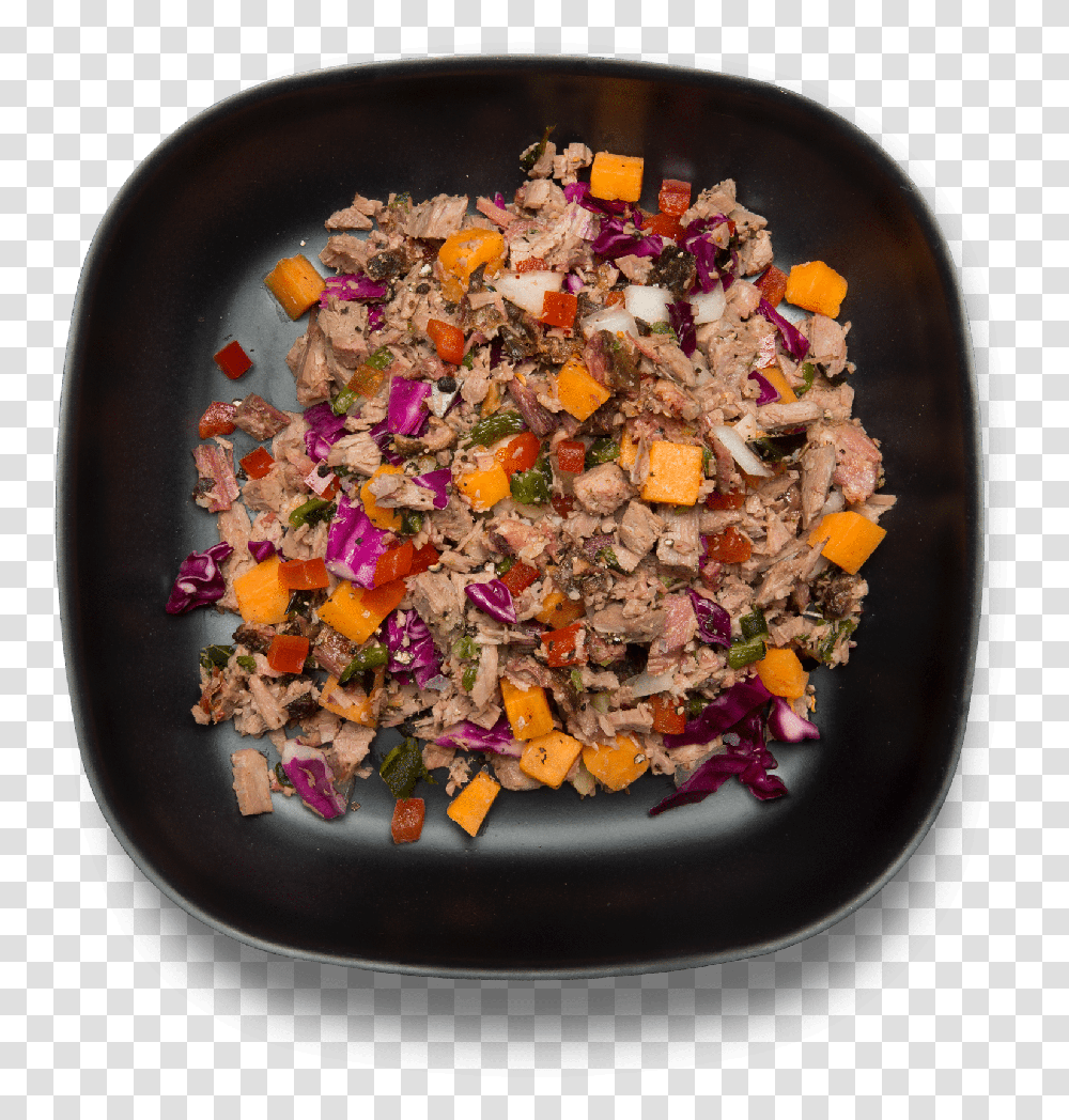 Chopped Brisket With Bbq Sauce Sisig, Plant, Dish, Meal, Food Transparent Png