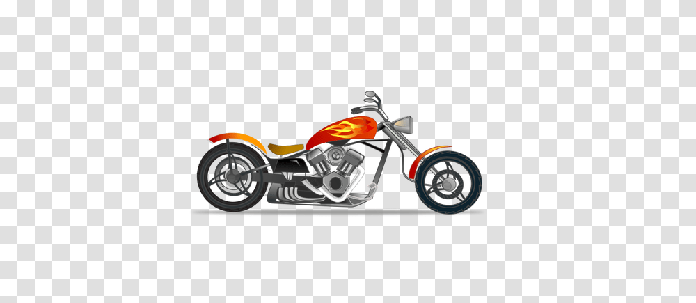 Chopper Color Clip Art, Motorcycle, Vehicle, Transportation, Machine Transparent Png