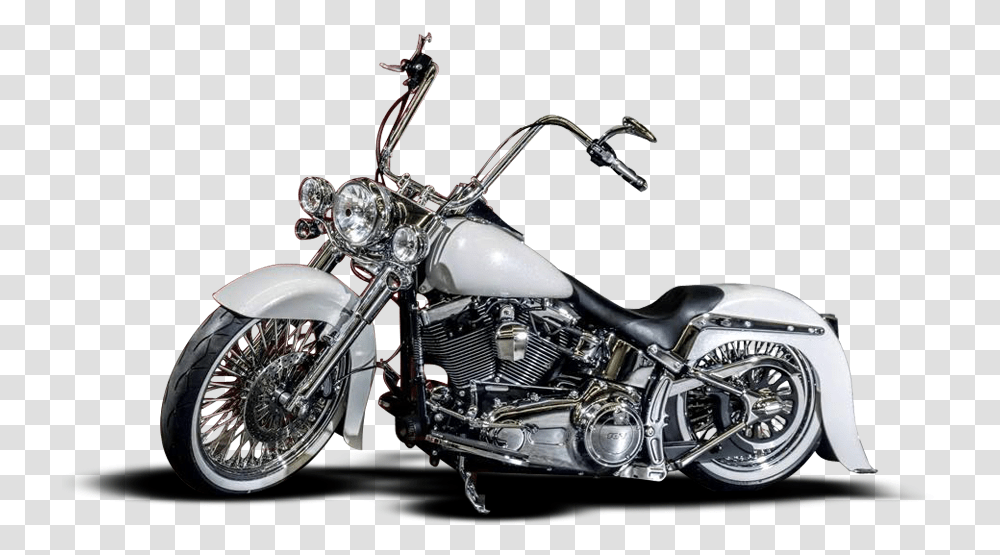 Chopper Motorcycle Back, Vehicle, Transportation, Machine, Spoke Transparent Png