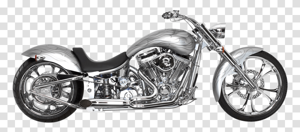 Chopper, Motorcycle, Vehicle, Transportation, Machine Transparent Png