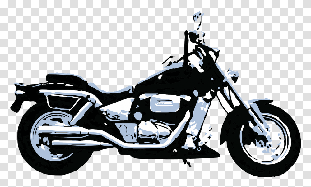 Chopper Motorcycle, Wheel, Machine, Vehicle, Transportation Transparent Png