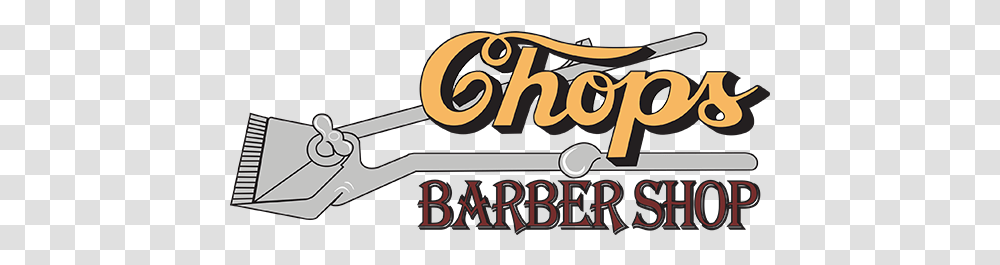 Chops Barbers Horizontal, Text, Alphabet, Number, Symbol Transparent Png