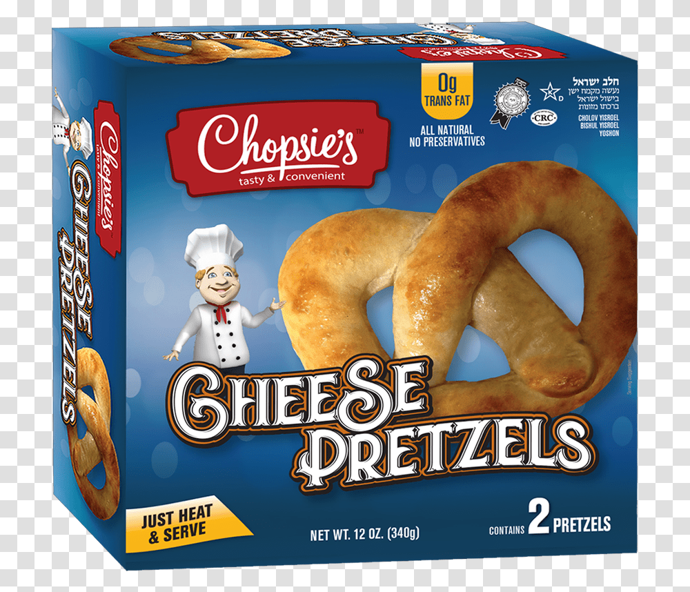 Chopsies Cheese Pretzel, Bread, Food, Cracker, Advertisement Transparent Png