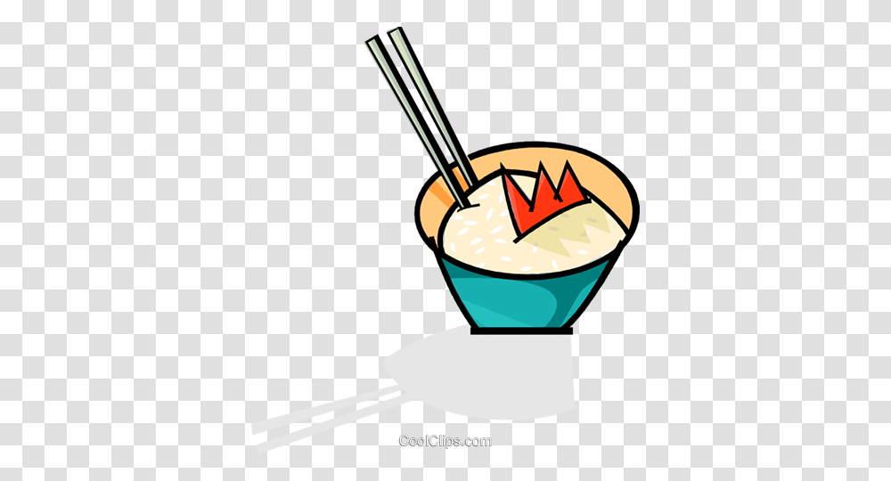 Chopsticks In A Bowl Of Rice Royalty Free Vector Clip Art, Juice, Beverage, Milkshake, Smoothie Transparent Png