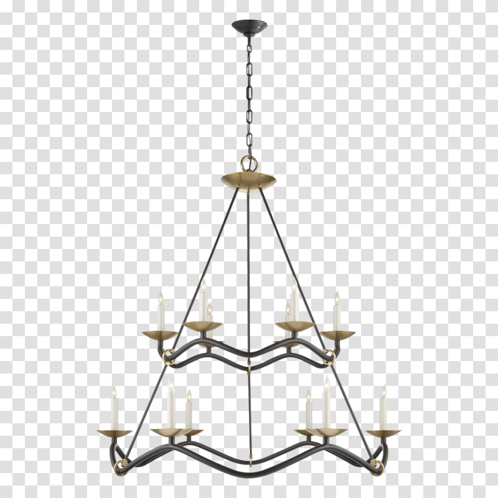 Choros Two Tier Chandelier In Aged Iron S Valley Light, Lamp, Microscope, Plant, Hook Transparent Png