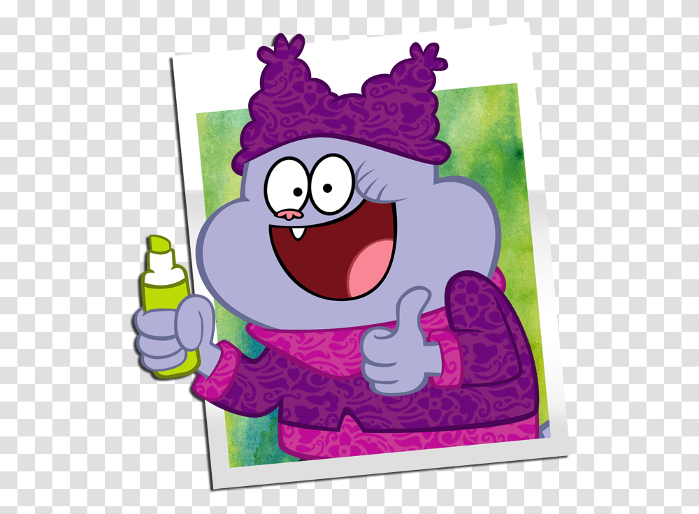 Chowder Must Endive Can Used It Panini Chloe The Hedgefox Clam Chowder Cartoon Network, Poster, Advertisement, Label Transparent Png