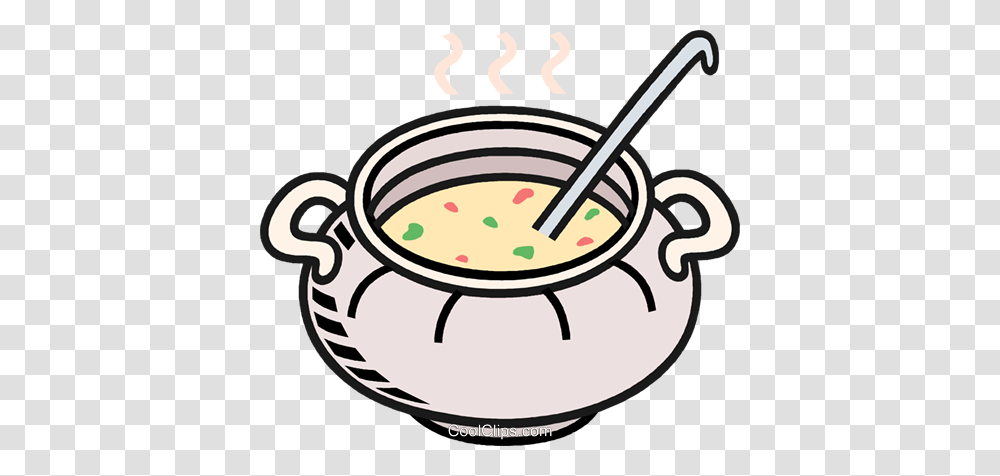 Chowder Royalty Free Vector Clip Art Illustration, Bowl, Fondue, Food, Soup Bowl Transparent Png