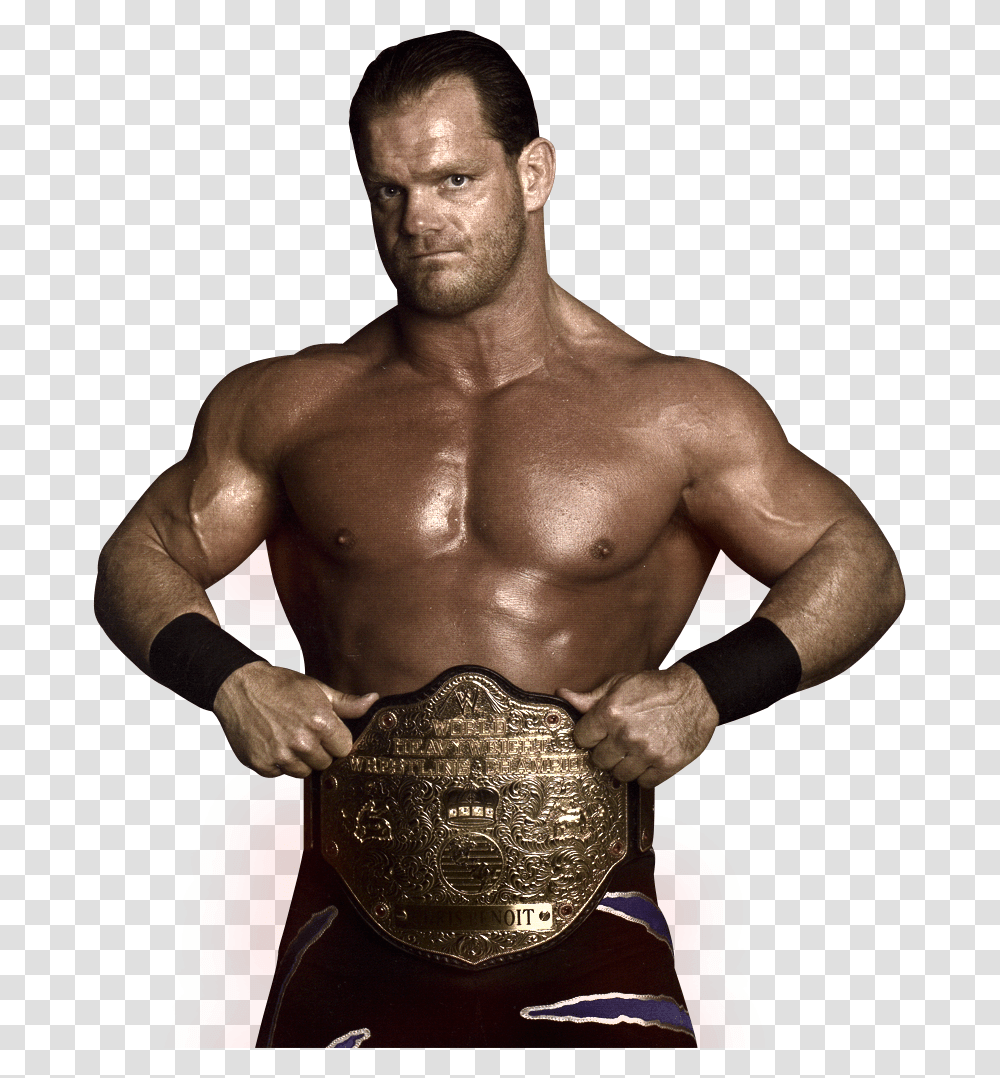 Chris Benoit Background Chris Benoit World Heavyweight Championship, Person, Human, Costume, Weapon Transparent Png