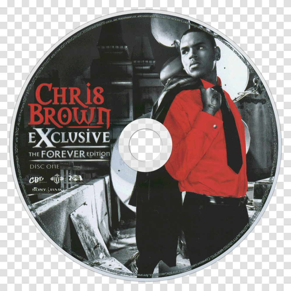 Chris Brown Exclusive The Forever Edition, Disk, Person, Human, Dvd Transparent Png