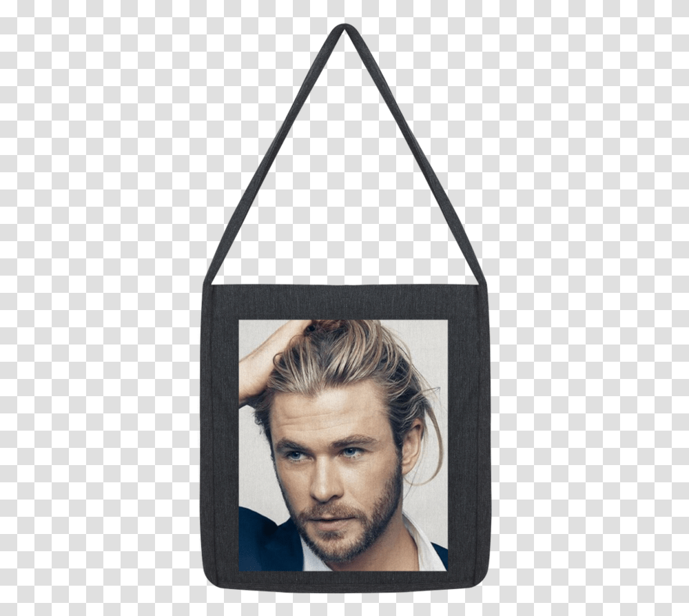 Chris Hemsworth Classic Tote BagClass Lazyload Long Hair Office Hairstyle Men, Person, Human, Face Transparent Png