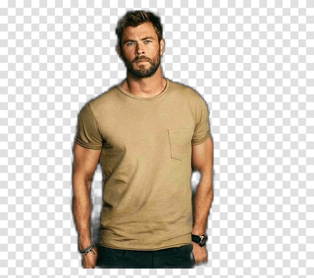 Chris Hemsworth Short Hairstyles, Person, Human, Apparel Transparent Png