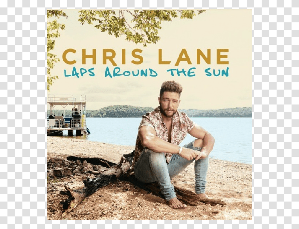 Chris Lane Cd Laps Around The SunquotTitlequotchris Lane Chris Lane Laps Around The Sun, Person, Water, Shoreline, Wood Transparent Png