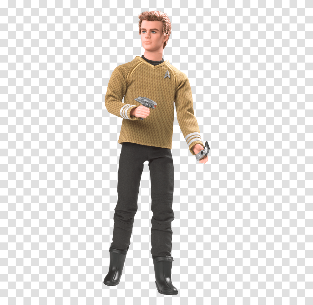Chris Pine Doll, Person, Long Sleeve, Finger Transparent Png