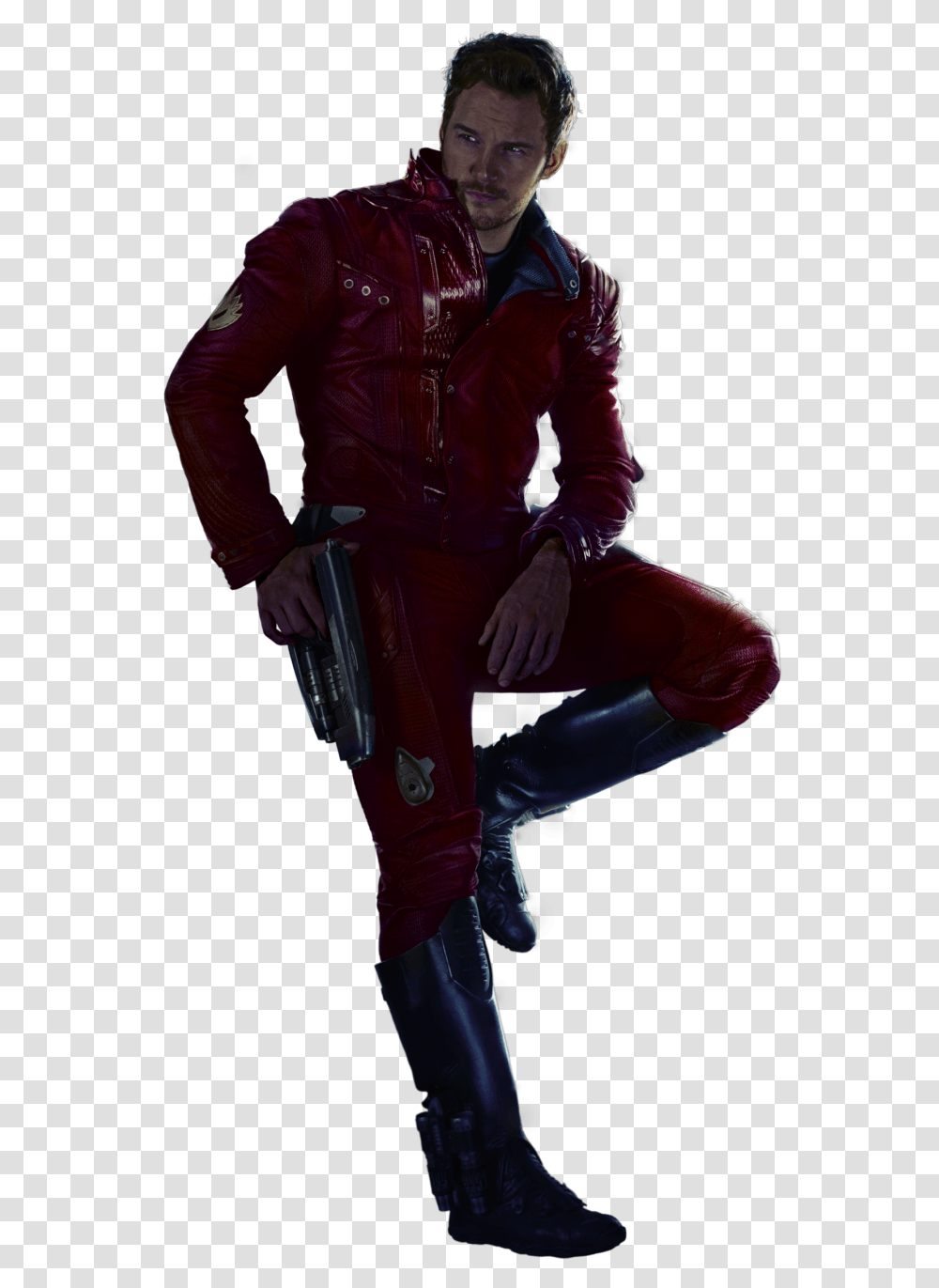 Chris Pratt Picture 080 Star Lord Guardians Of The Galaxy 2014, Jacket, Coat, Person Transparent Png