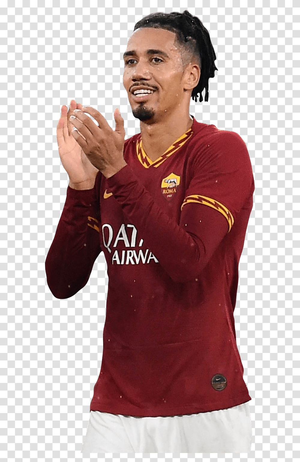 Chris Smallingrender Chris Smalling As Roma, Sleeve, Person, Finger Transparent Png