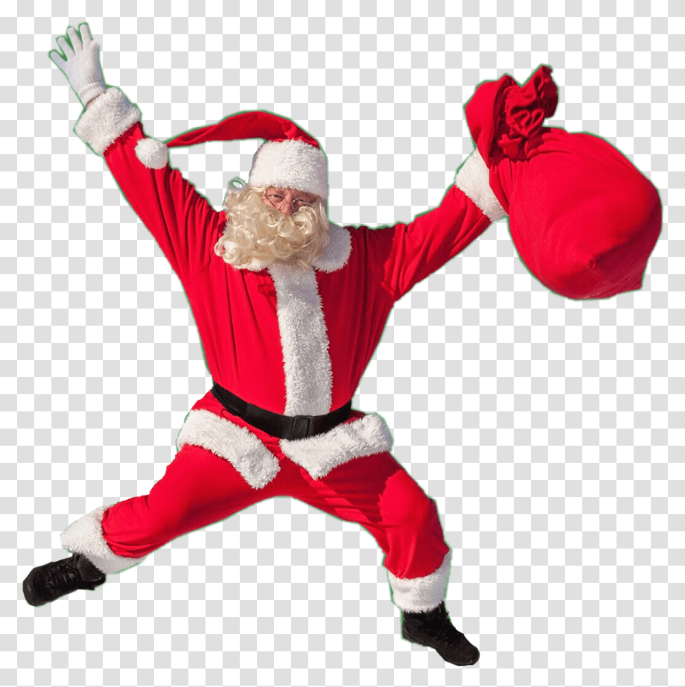 Chrismas Hat Santa Claus, Person, Performer, Leisure Activities, Finger Transparent Png