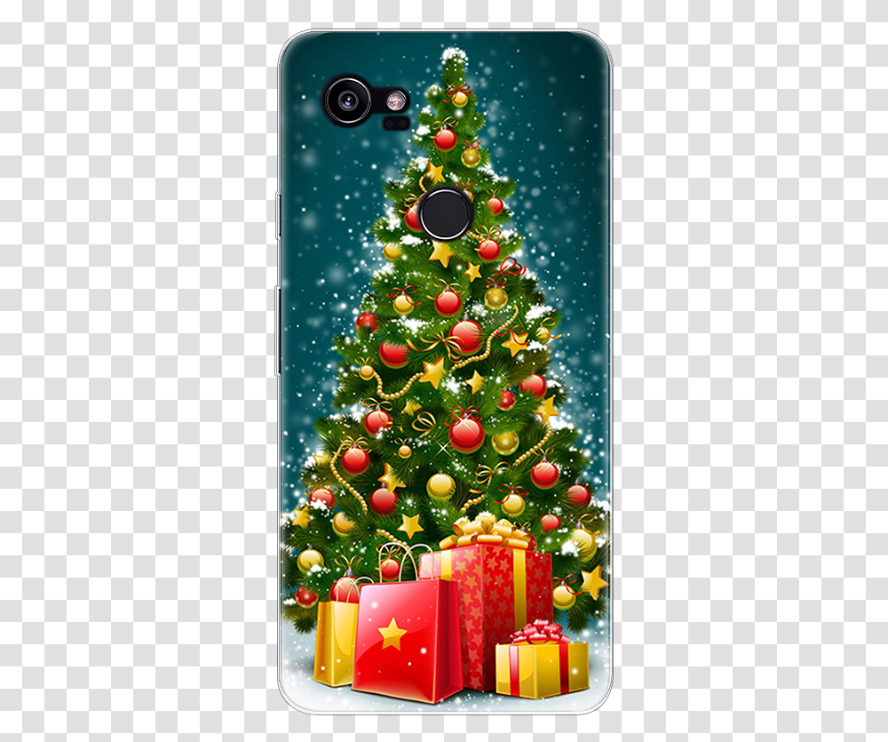 Chrismas Wallpaper For Android, Christmas Tree, Ornament, Plant Transparent Png