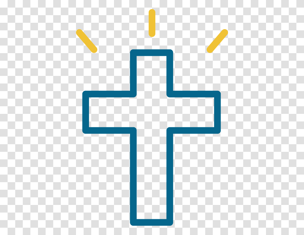 Christ Centered Blue Cross, Logo, Trademark, Crucifix Transparent Png