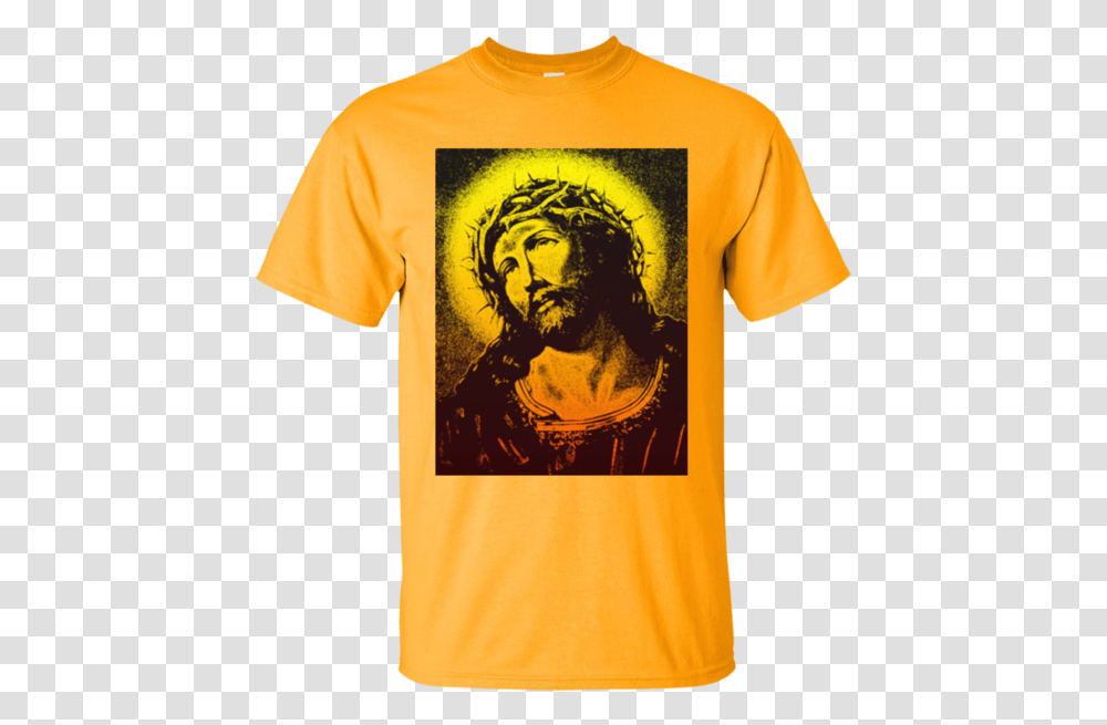 Christ Crown Of Thorns T Shirt T Shirt, Apparel, T-Shirt, Sleeve Transparent Png