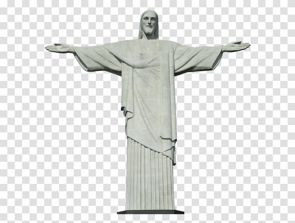 Christ The Redeemer, Statue, Sculpture, Person Transparent Png