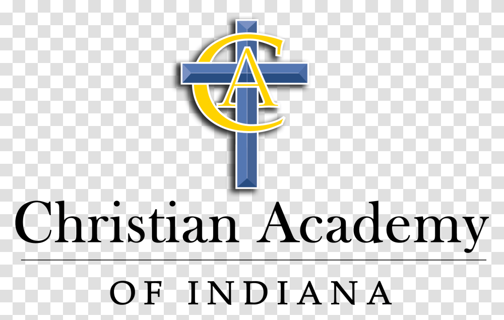 Christian Academy Of Indiana Logo, Cross, Quake Transparent Png