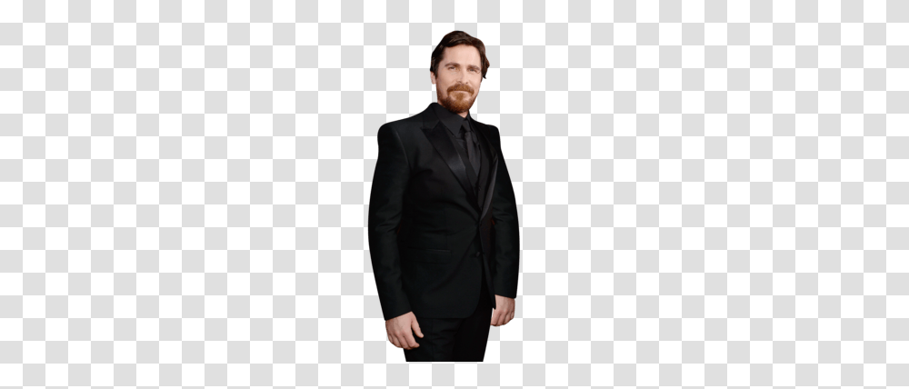 Christian Bale Tuxedo, Apparel, Suit, Overcoat Transparent Png