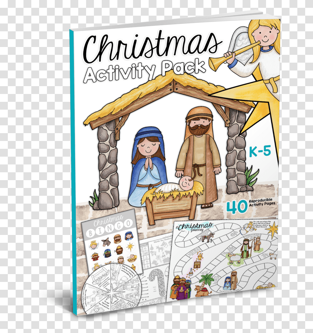 Christian Christmas Christmas Lessons Crafts For Sunday School, Person, Book, Comics Transparent Png