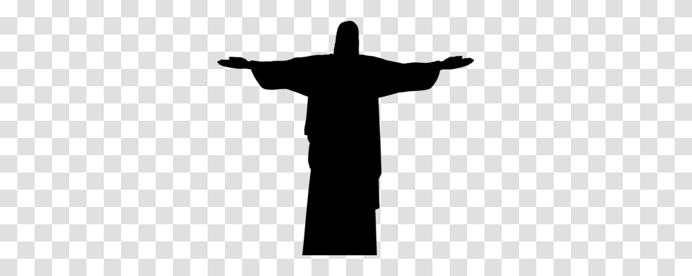 Christian Clip Art Christ The Redeemer Silhouette Christianity, Gray, World Of Warcraft Transparent Png