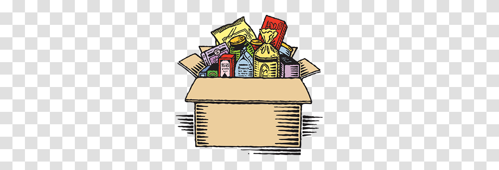 Christian Clip Art Food Boxes, Label, Cardboard Transparent Png