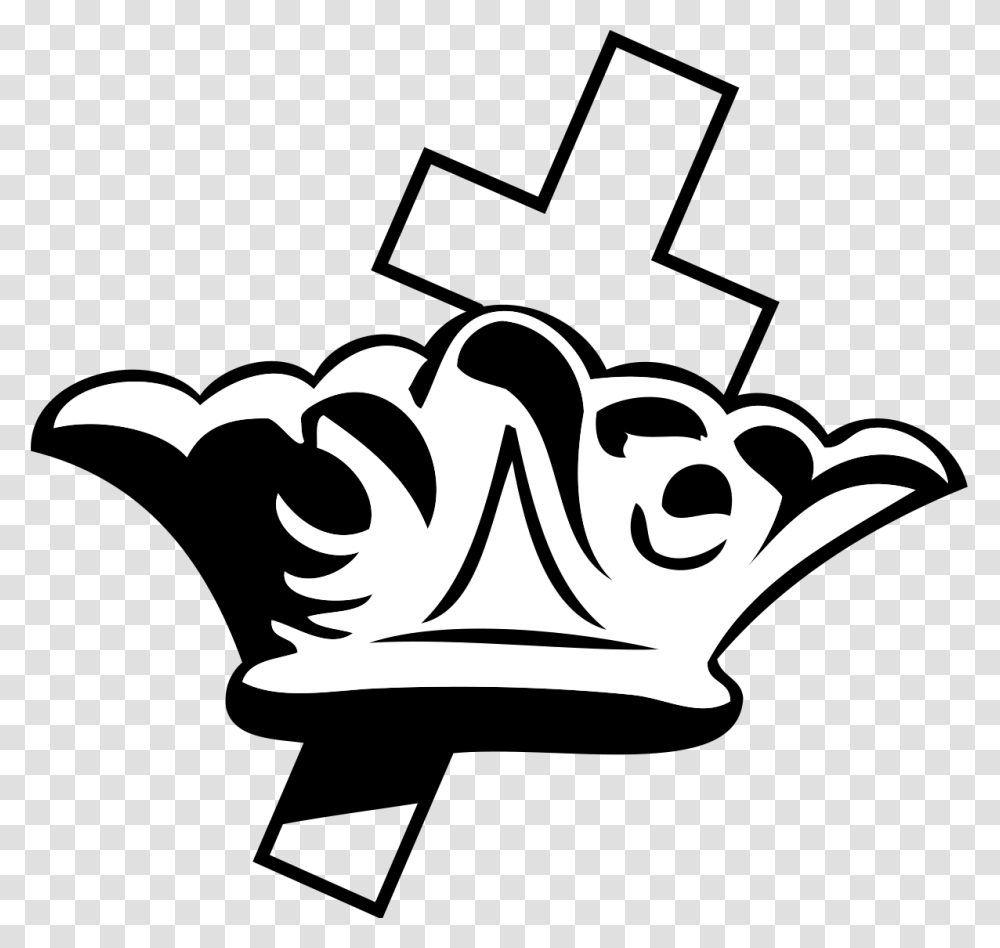 Christian Clipart Cross Crown, Accessories, Accessory, Jewelry, Stencil Transparent Png