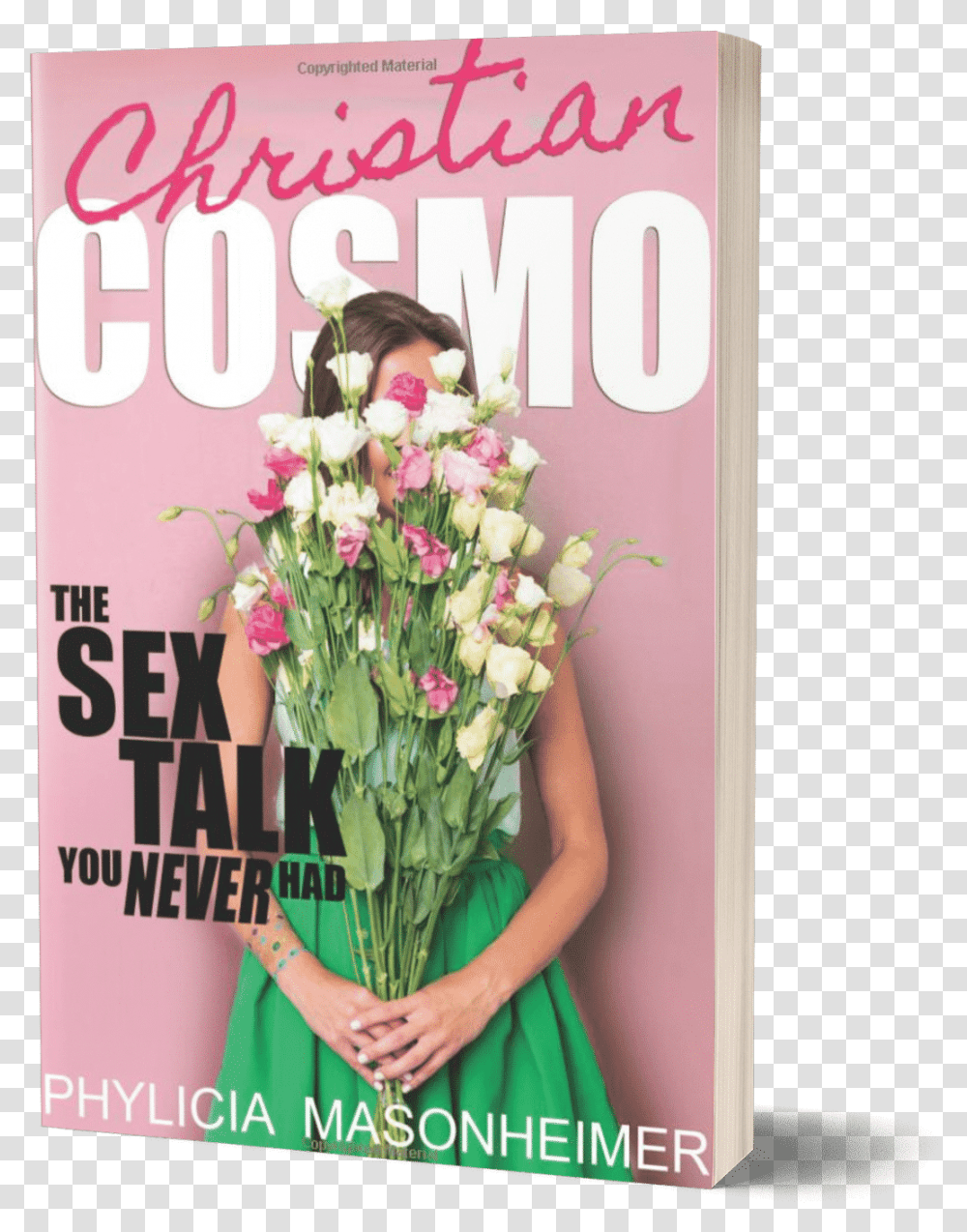 Christian Cosmo Ebook Lovely, Magazine, Person, Human, Flower Transparent Png