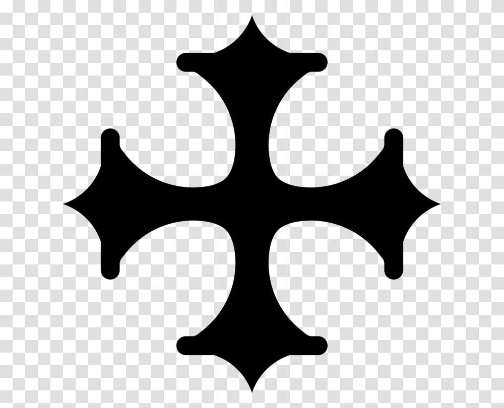 Christian Cross Crosses In Heraldry Cross Fleury, Gray, World Of Warcraft Transparent Png