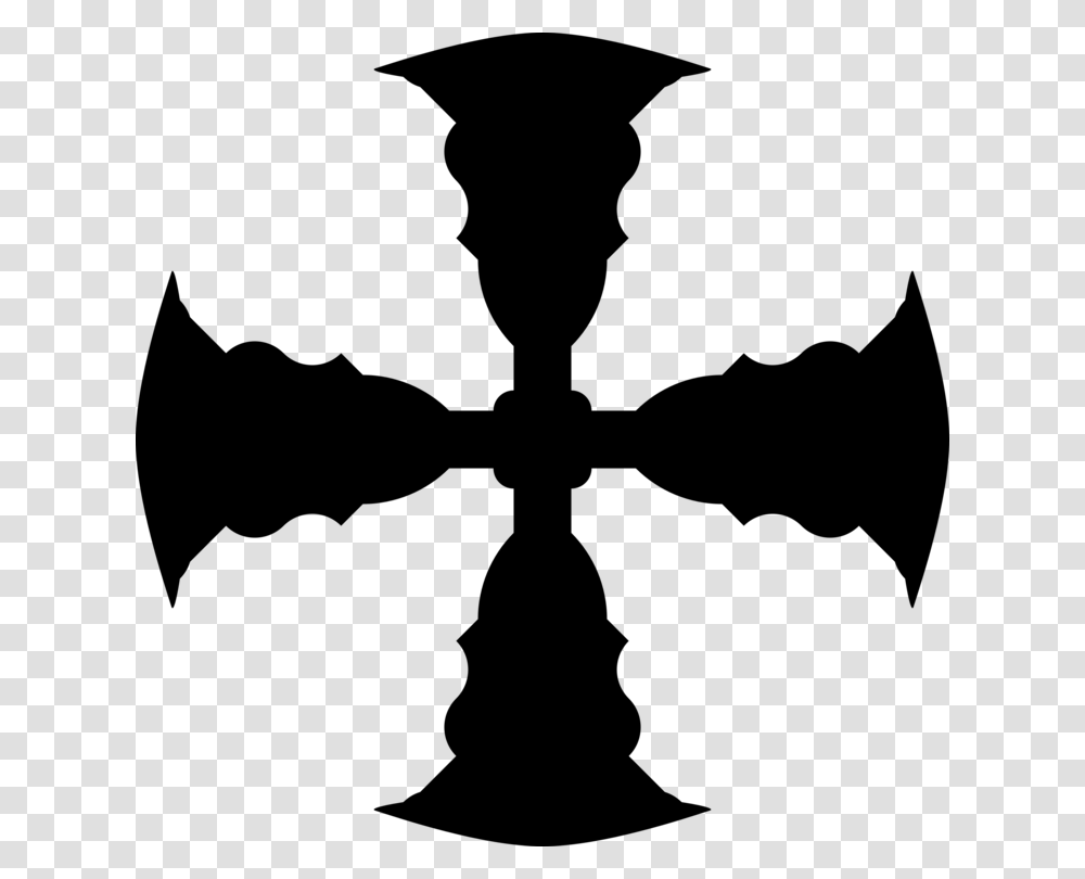 Christian Cross Crosses In Heraldry Symbol Computer Icons Free, Gray, World Of Warcraft Transparent Png