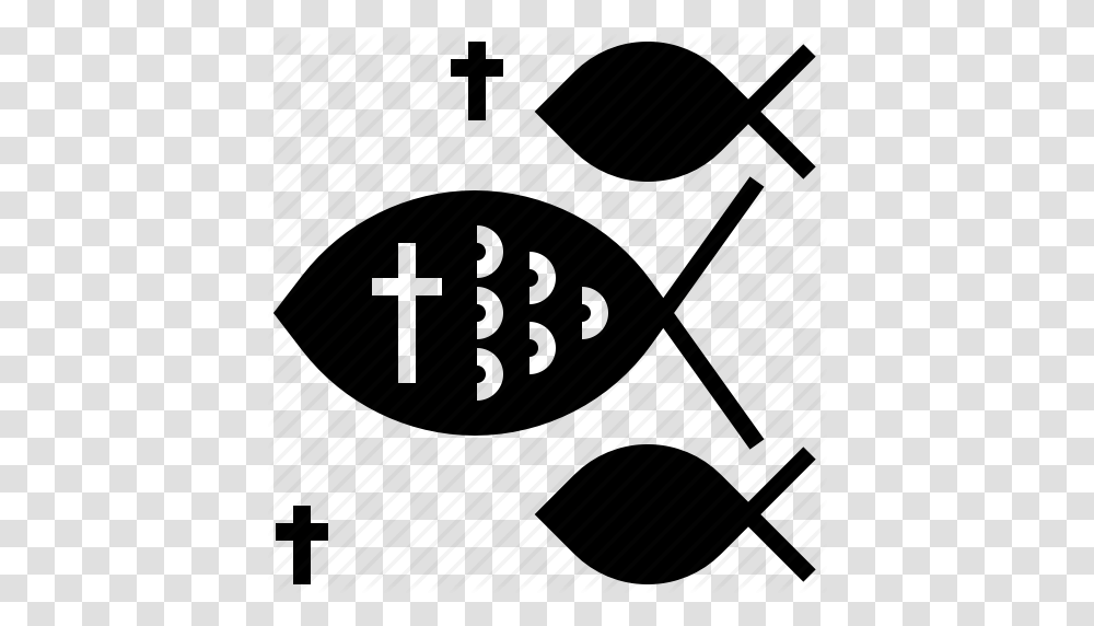 Christian Cross Fish God Ichthy Jesus Icon, Piano, Plant, Cutlery, Electronics Transparent Png