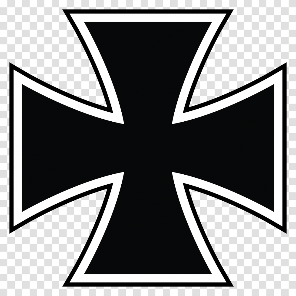 Christian Cross Iron Cross Clip Art Iron Cross Logo, Stencil, Emblem, Axe Transparent Png