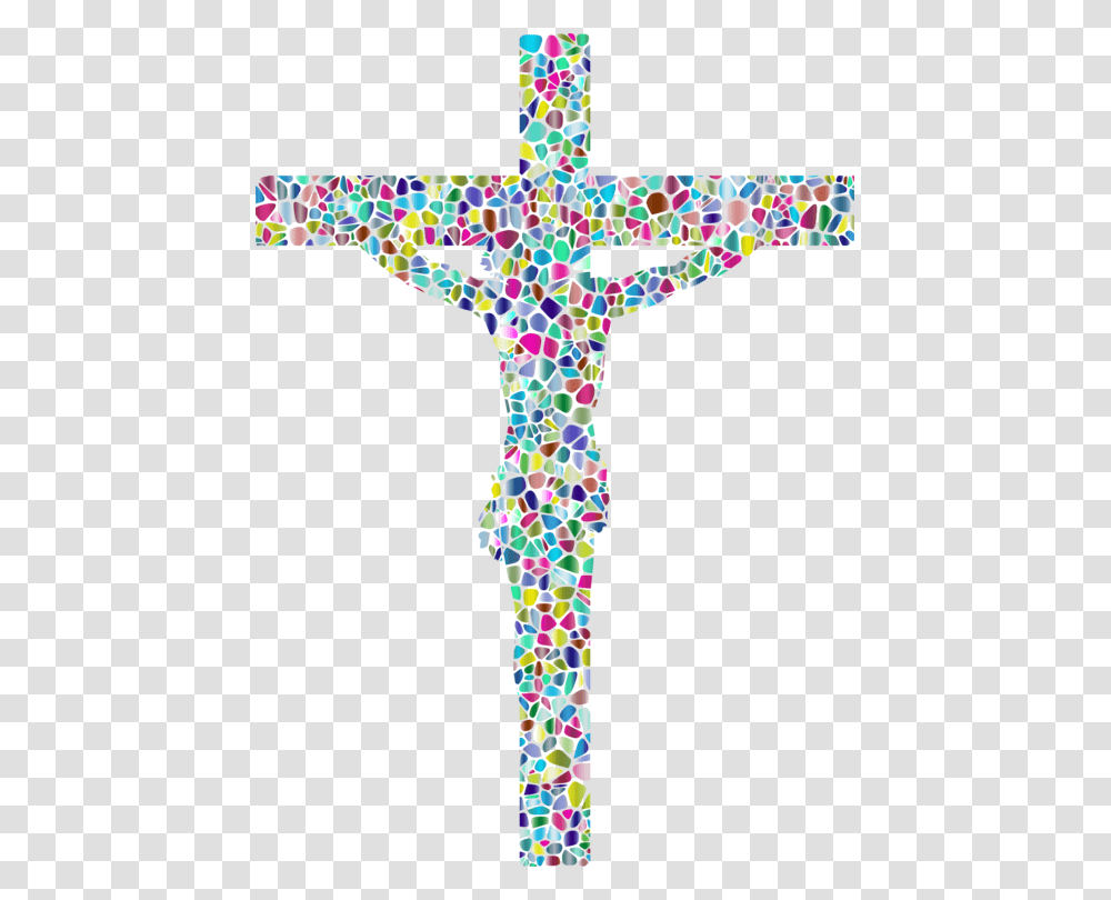 Christian Cross Red Easter Egg Crucifix Computer Icons Free, Nature, Outdoors, Fireworks Transparent Png