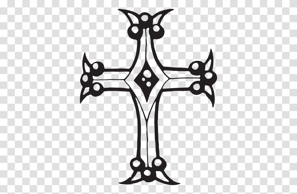 Christian Cross, Crucifix, Stencil Transparent Png – Pngset.com