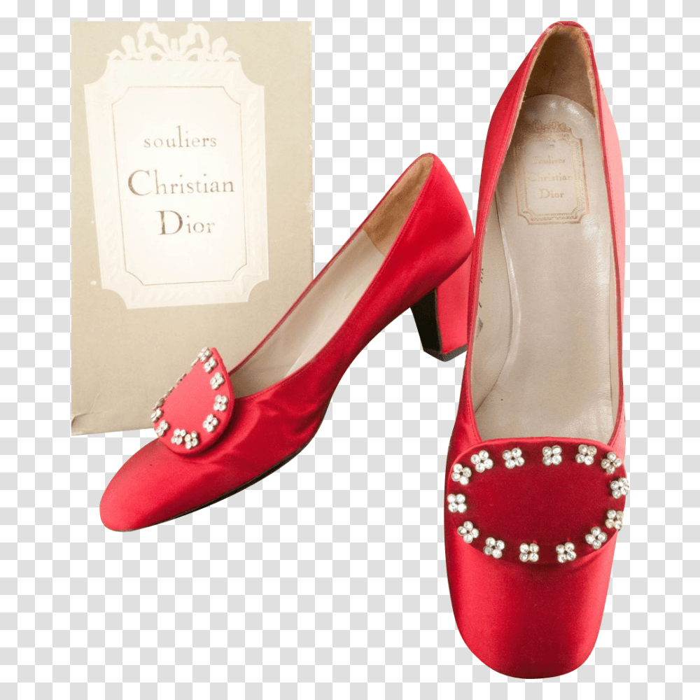 Christian Dior Ca Red Satin Shoes No Satin Shoes, Apparel, Footwear, High Heel Transparent Png