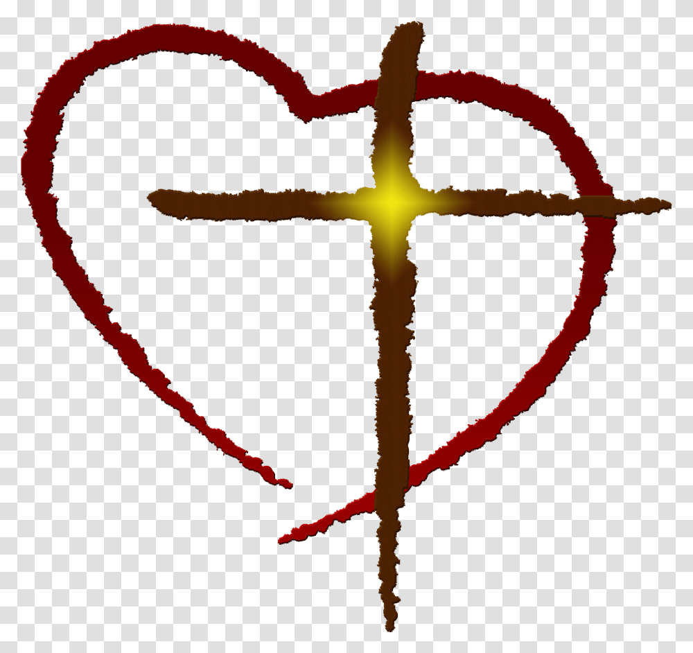 Christian Free Over All These Virtues Put On Love Which Binds Them, Cross, Logo, Trademark Transparent Png