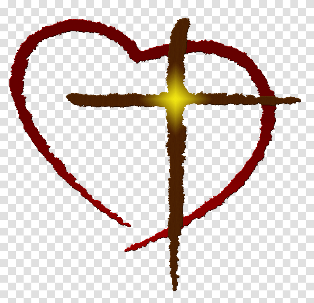 Christian Heart Clipart, Cross, Spider, Invertebrate Transparent Png