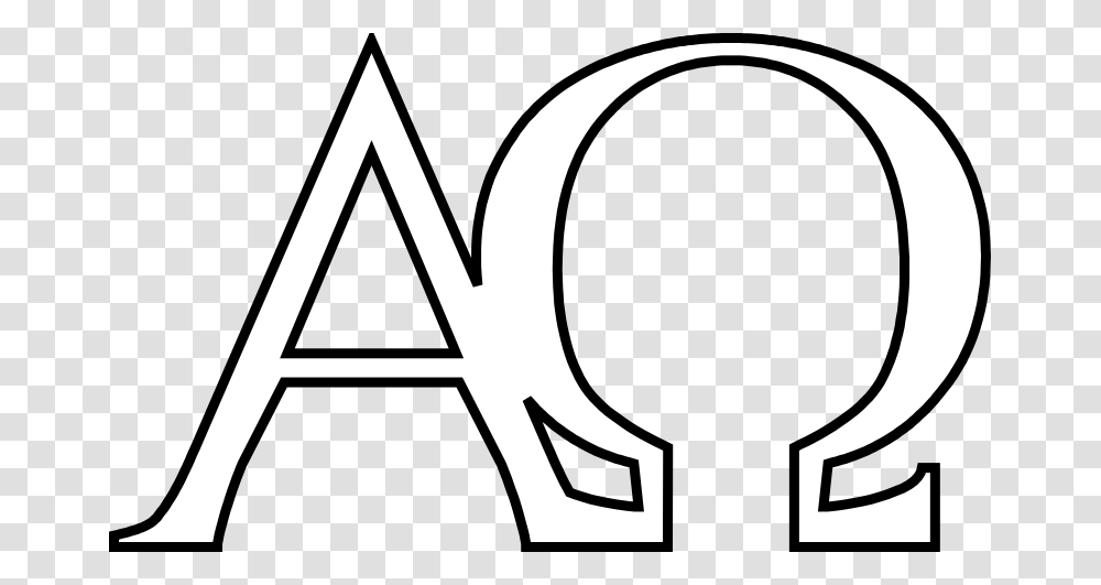 Christian Symbol Alpha And Omega, Label, Logo, Trademark Transparent Png