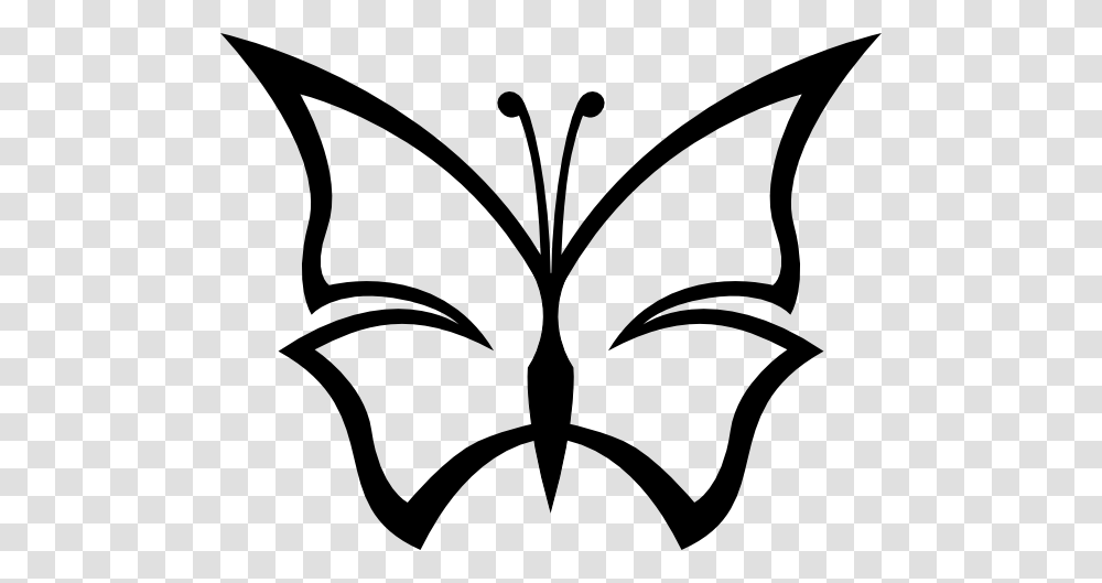 Christian Symbol Black Line Art For Kids Abstract Butterfly Clip, Stencil, Scissors, Blade, Weapon Transparent Png