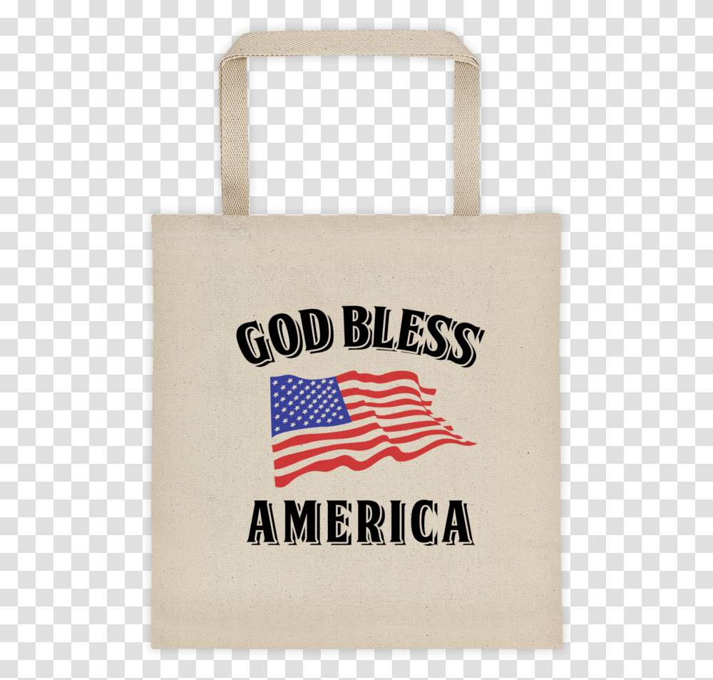 Christian Tote Bag God Bless AmericaClass Lazyload Tote Bag, Flag, Shopping Bag Transparent Png