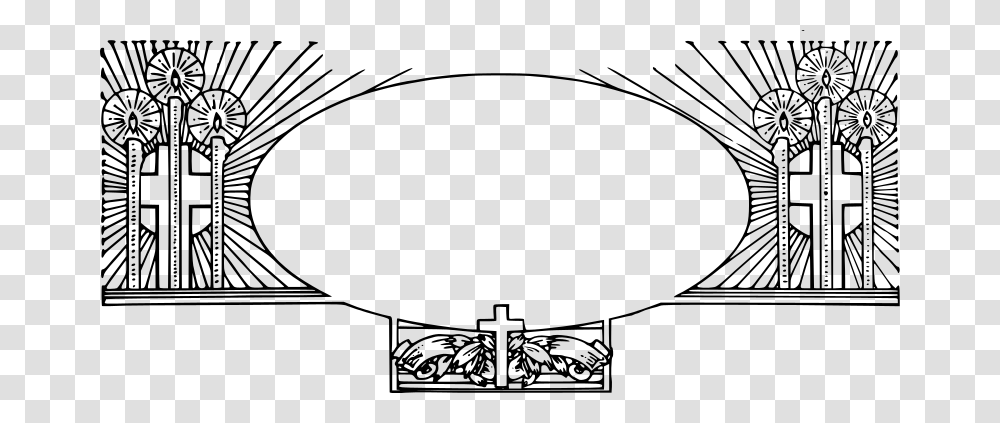 Christiancrossframe, Religion, Gray, World Of Warcraft Transparent Png