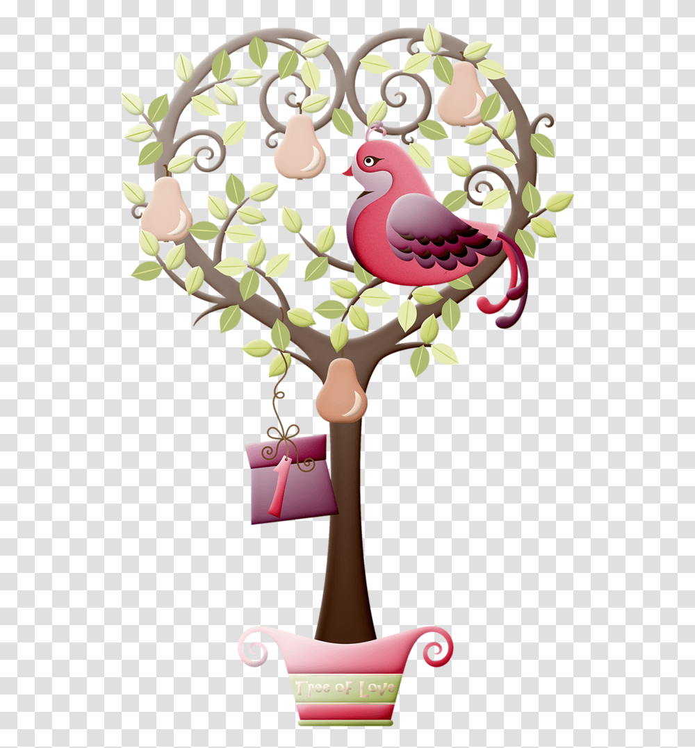 Christine Staniforth Days To Christmas Pink Christmas Partridge In A Pear Tree, Bird, Animal, Dove Transparent Png