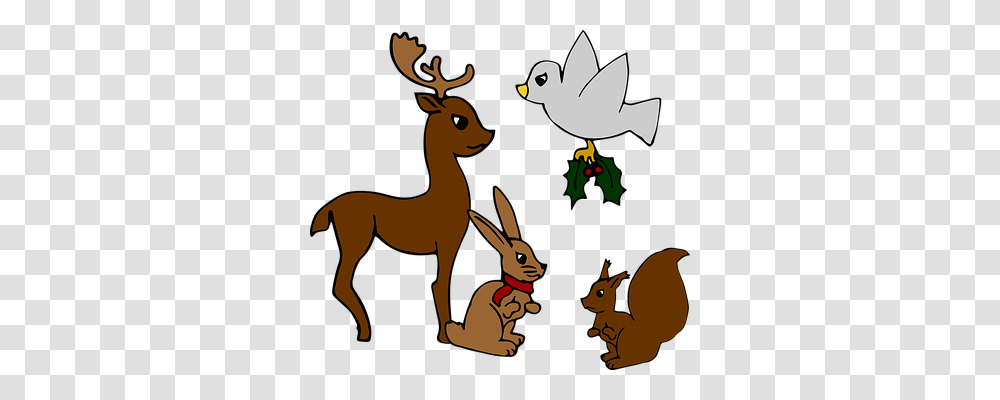 Christmas Animals, Mammal, Rodent, Hare Transparent Png