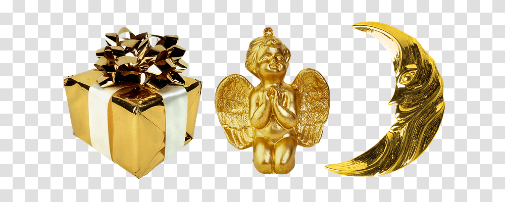 Christmas Holiday, Gold, Treasure, Gift Transparent Png