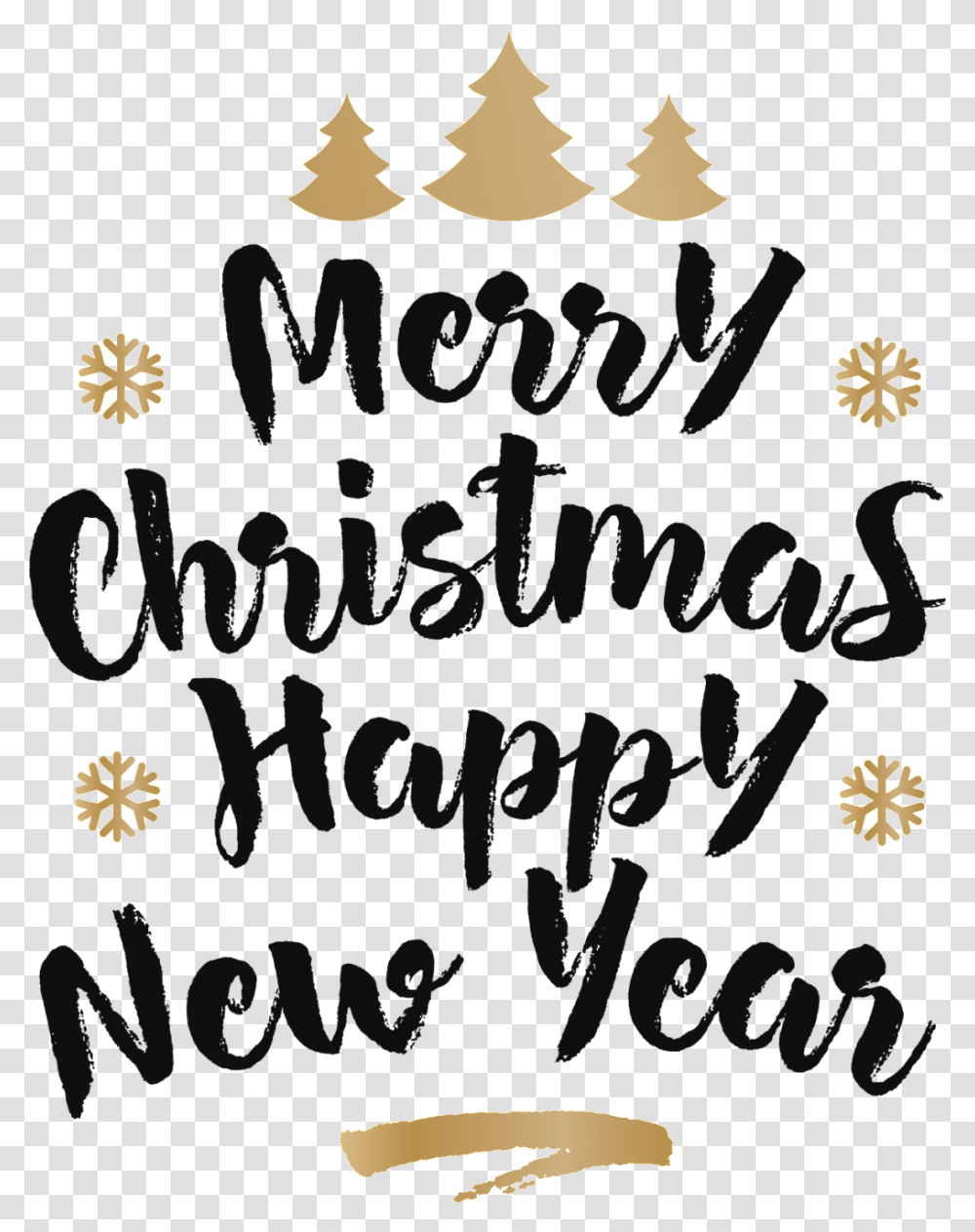 Christmas And Happy New Year Vector Merry Christmas And A Happy New Year Vector, Alphabet, Handwriting, Calligraphy Transparent Png