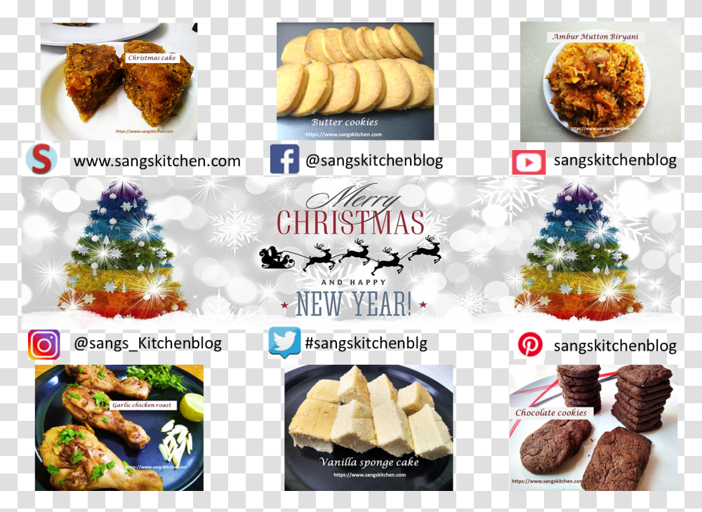 Christmas And New Year Recipes Feature Pastry, Plant, Tree, Bread, Food Transparent Png