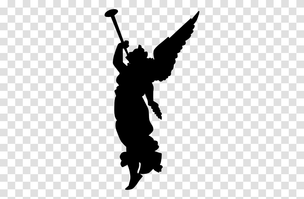 Christmas Angel Clip Art Herald Angel Clip Art, Silhouette, Person, Human, Cupid Transparent Png